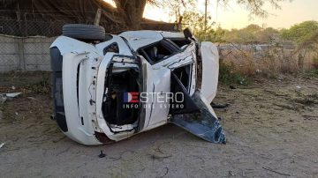 Joven de 18 años protagonizó un violento vuelco en Deán Funes y Necochea de La Banda