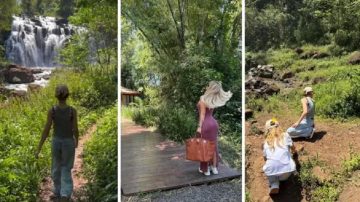 Wanda Nara protagoniza un nuevo escándalo por el acceso exclusivo con sus hijas a Cataratas del Iguazú