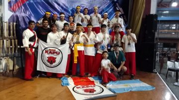 La Escuela KAPU representó a la provincia de Santiago en la Copa del Mundo Argentina 2025