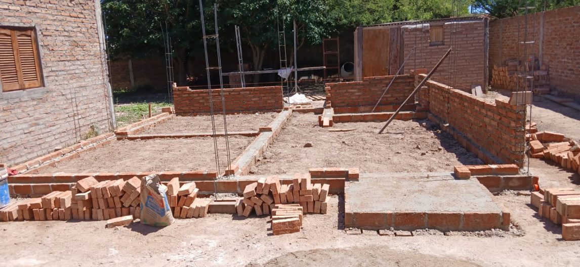 Sapa Punchay inició la construcción de su primera vivienda para una familia de Campo Gallo