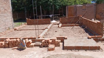 Sapa Punchay inició la construcción de su primera vivienda para una familia de Campo Gallo