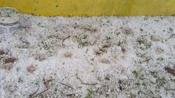 Fuerte temporal afectó a la zona rural de Los Juríes: intensas precipitaciones y abundante caída de piedras