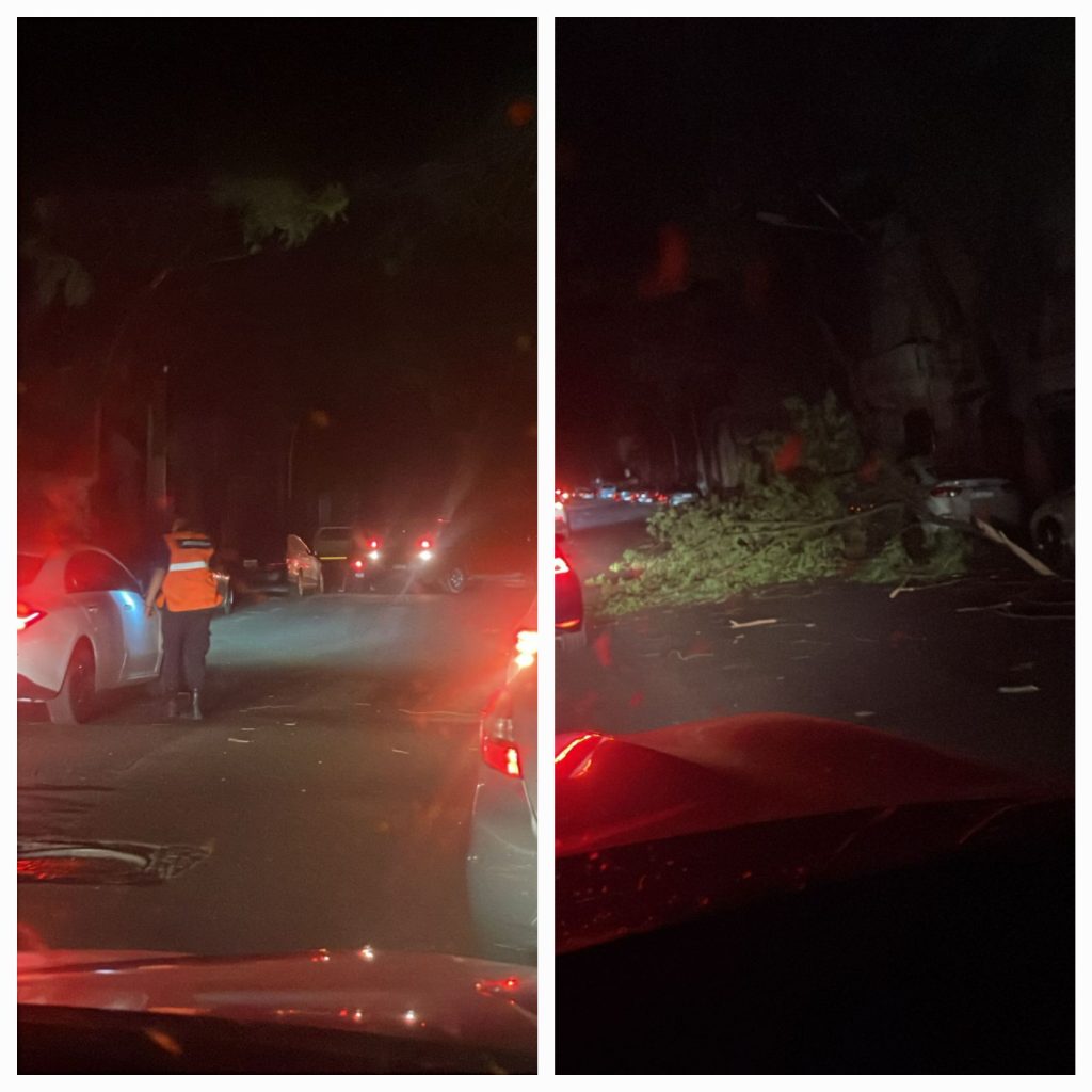 Caótico temporal en la “Madre de Ciudades”: Las ráfagas de hasta 100 km/h provocaron destrozos y un corte de luz generalizado