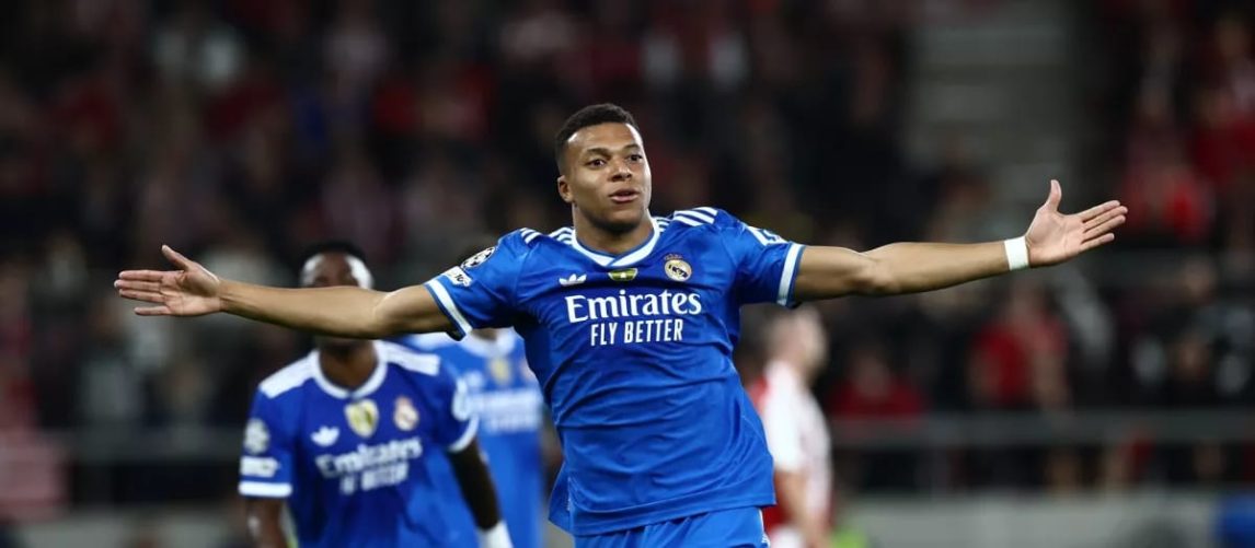 El Real Madrid festeja en Grecia gracias a un Mbappé intratable