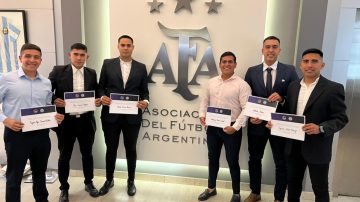 Árbitros santiagueños firmaron contrato con AFA y dirigirán en el Torneo Regional Amateur