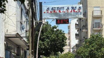 ¡ARDE LA CIUDAD! El termómetro de ASICANA marcó 48 grados