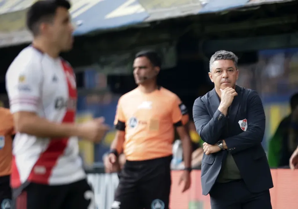 Gallardo pasó la escoba: quiénes son los dos referentes de River que borró para enfrentar a Vélez