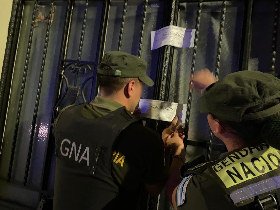 FOTOS. Allanamientos en Córdoba por una causa de trata de personas