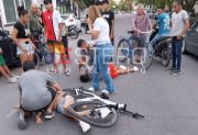 Menor herida por accidente de bicicleta en El Palomar
