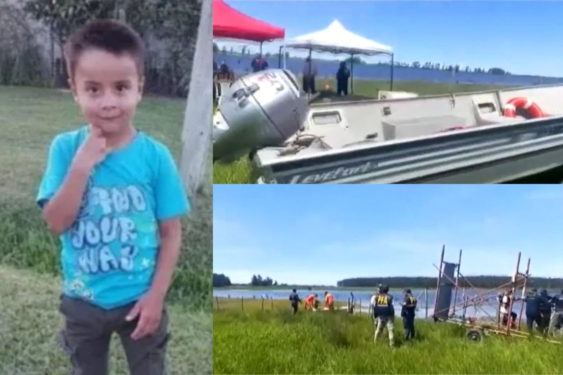 Caso Loan: Mega operativo en cuatro lagunas a más de un año de la desaparición