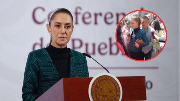 VIDEO | Un hombre manoseó a la presidenta de México durante una recorrida por el centro histórico del DF