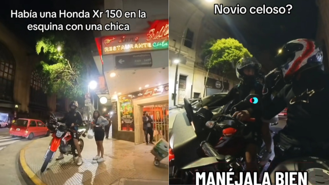 “¿Qué flasheás?”: el video viral del Didi Moto que enfrentó a un “novio tóxico” y bajó a la pasajera