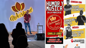 Se viene otra noche de Humor y música en la fábrica de Weisburd Bier en La Banda