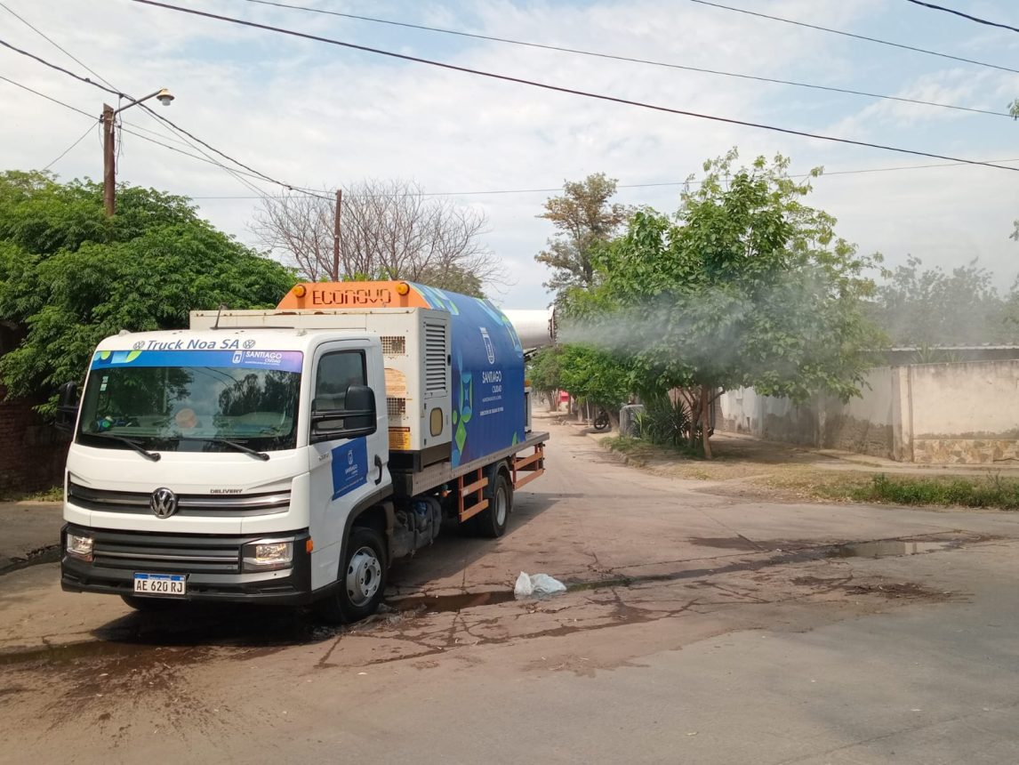 El cronograma semanal de fumigaciones en los barrios de la capital santiagueña