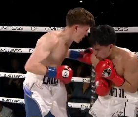 El hijo de Manny Pacquiao debutó como profesional con un polémico empate en California