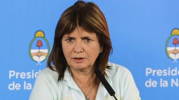 Renuncia Patricia Bullrich como Ministra de Seguridad y se despide con un mensaje al Presidente