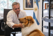 Murió Dylan, la mascota de Alberto Fernández: el sentido mensaje de despedida