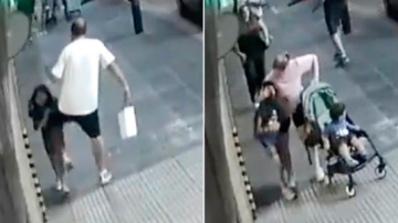 Brutal ataque en la vía pública: un hombre pateó a una nena de 6 años y quedó en libertad al presentar su carnet de discapacidad