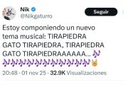 ¿Nik contra Macri? El posteo del creador de gaturro luego de la postura del expresidente cuestionando a Milei