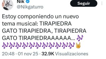 ¿Nik contra Macri? El posteo del creador de gaturro luego de la postura del expresidente cuestionando a Milei