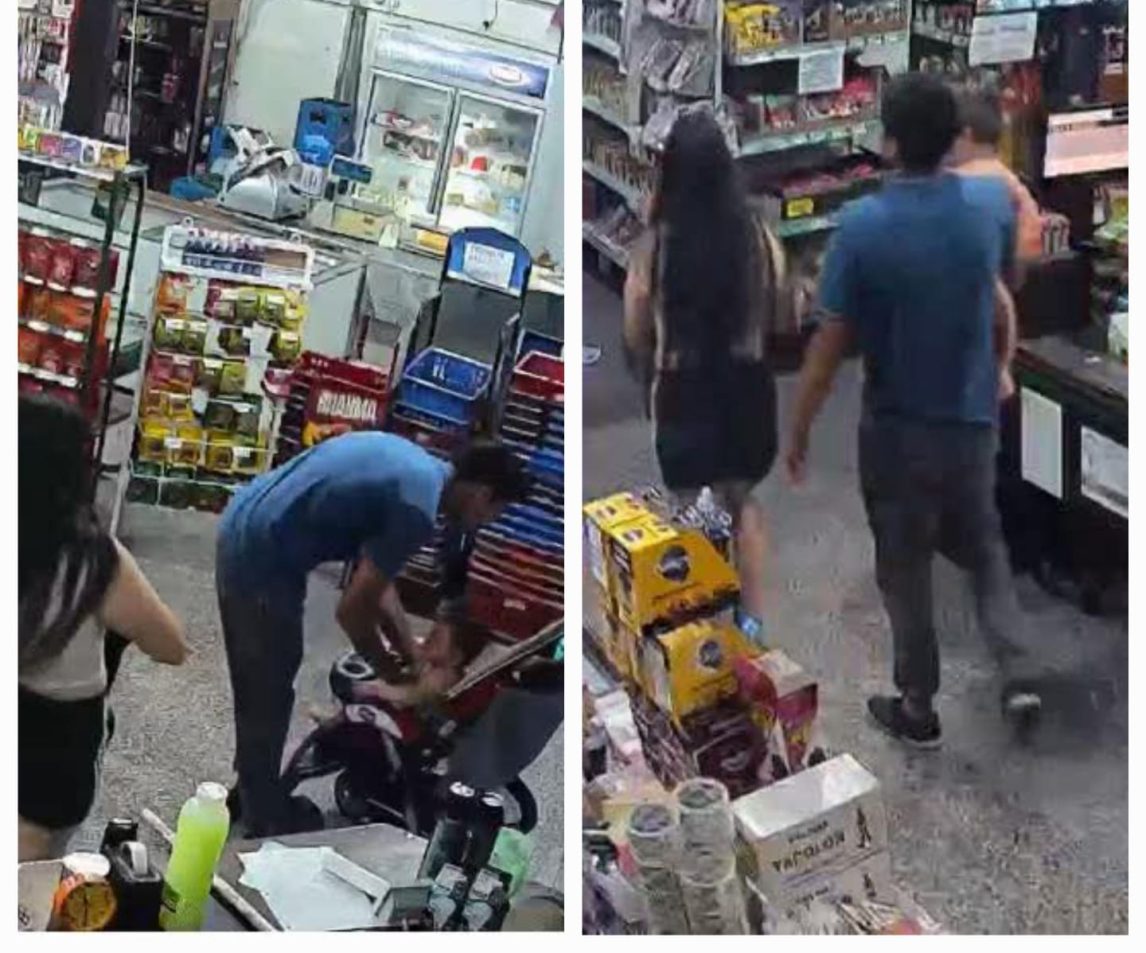 Indignante: Una pareja se vale de su bebé para hurtar vodka