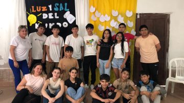 Jóvenes de la Confirmación vivieron una jornada de convivencia