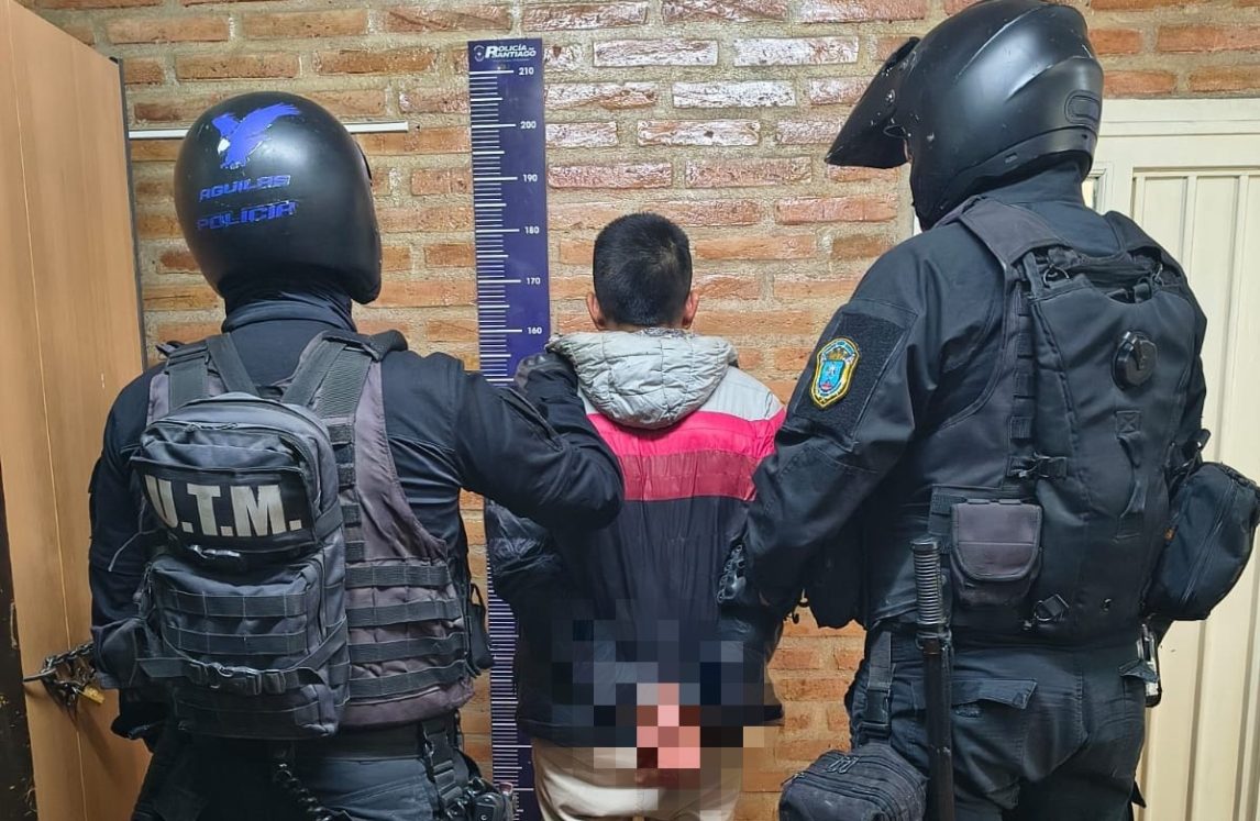 Detienen a un hombre con pedido de captura por varios delitos contra la propiedad