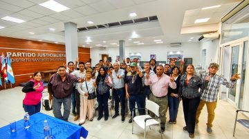 Referentes del Mocase VC se reunieron con el Senador nacional “Pichón” Neder