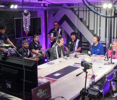 Chaparral y Celena Díaz, alegraron el viernes de Stream con su música