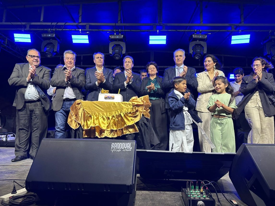 Con la presencia del Vicegobernador Silva Neder, Colonia El Simbolar celebró 55 años de historia e impulso