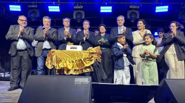 Con la presencia del Vicegobernador Silva Neder, Colonia El Simbolar celebró 55 años de historia e impulso