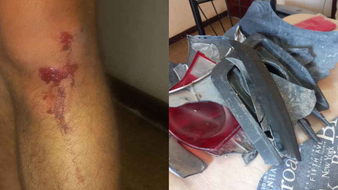 VIDEO | Choque y fuga en el barrio Ciudad del Niño: buscan a un irresponsable conductor que provocó un accidente