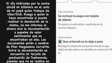 Una joven perdió su billetera y pide ayuda para recuperar un carnet de graduación internacional de Taekwondo