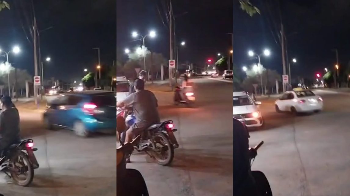 VIDEO | Denuncian maniobras peligrosas en La Banda: “Van en contramano como si nada”