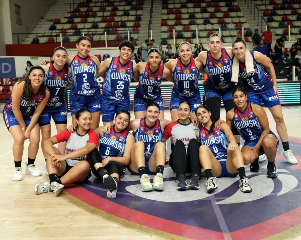 Las chicas de Quimsa se preparan para recibir a Chañares en el Ciudad