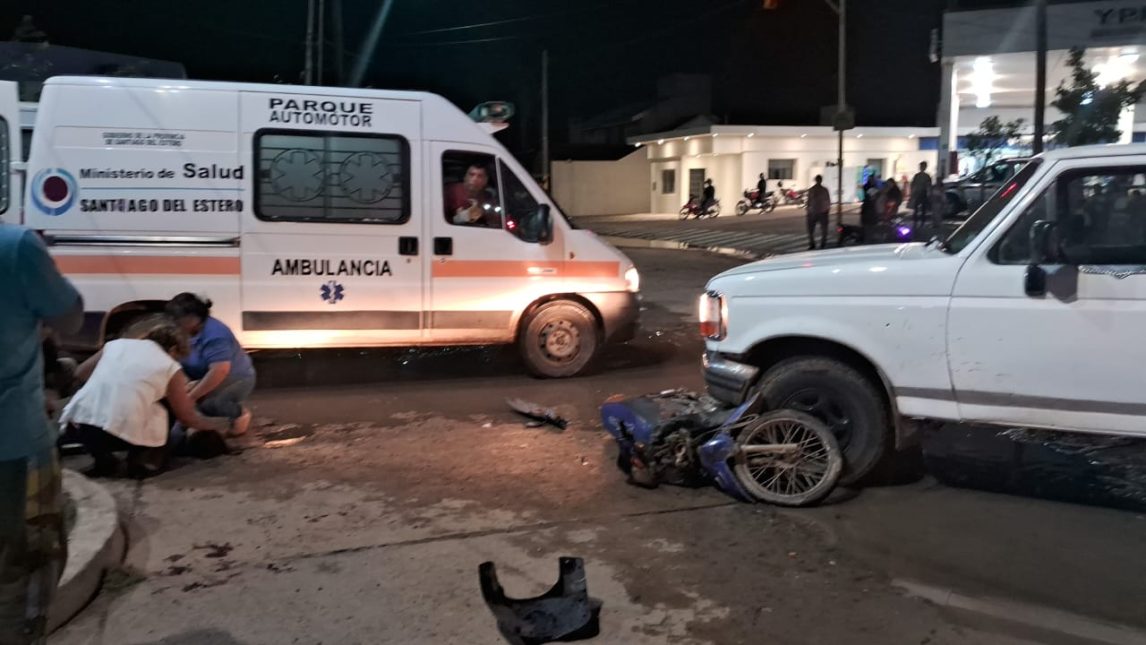 Tres heridos en un choque: el conductor del auto estaba alcoholizado