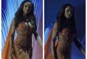 VIDEO | La impactante caída de Miss Jamaica en la pasarela