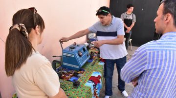 Fernández: mediante una muestra difundieron capacitaciones en construcción, mecánica y electricidad del automotor