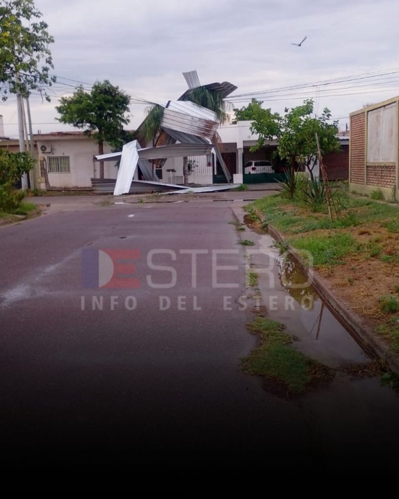 Impactante: Chapas y perfiles terminaron “doblados como papel”