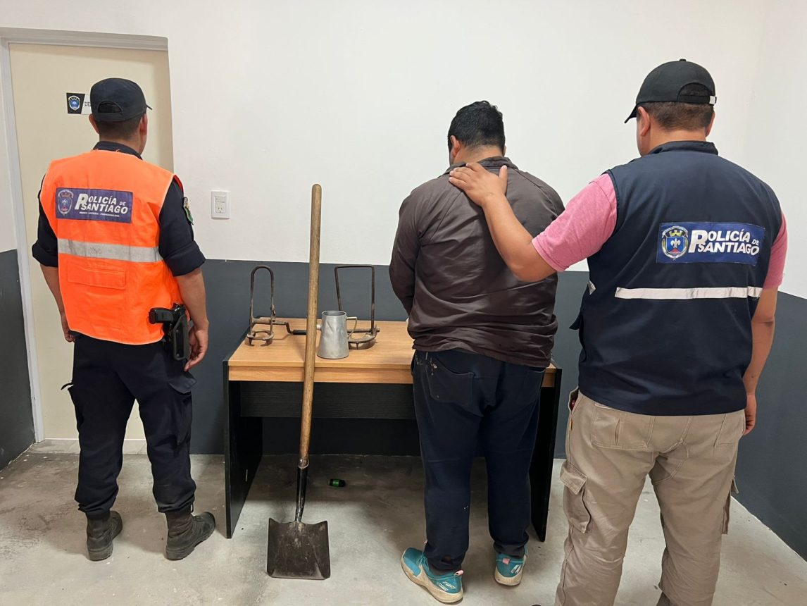 Guasayán: Esclarecen robo rural y recuperan herramientas de un vecino