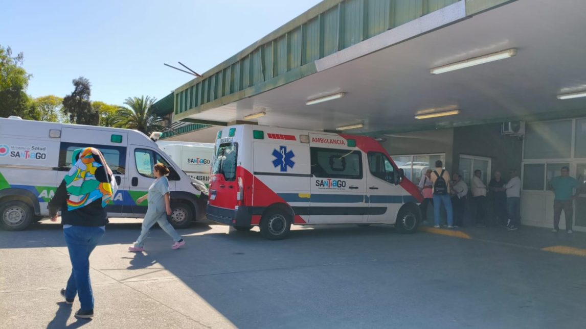 Dos motociclistas resultaron heridos tras un choque en avenida Aguirre