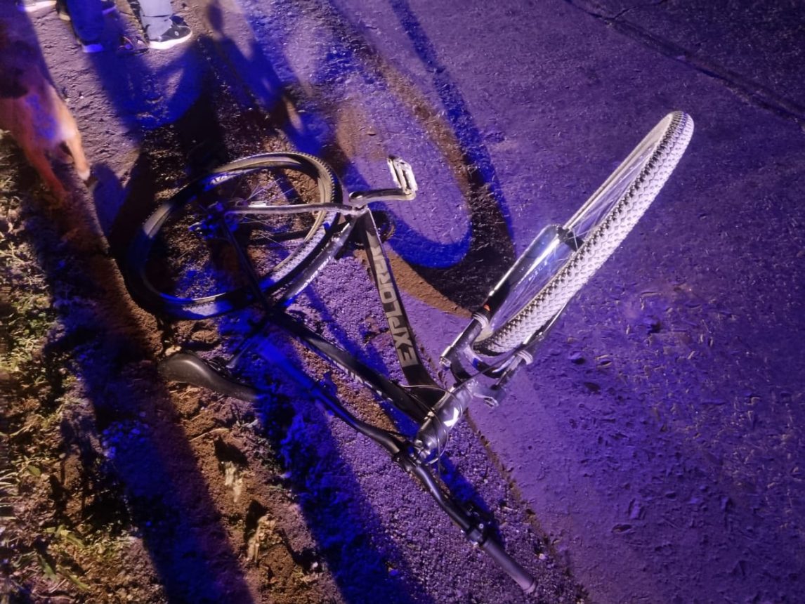 La Banda: Una ciclista resultó lesionada en un accidente frente a la exGrafa