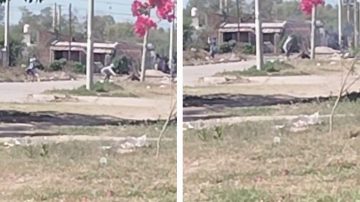 Ni el calor los para: Vándalos arrojan botellas y piedras a casas del B° Independencia