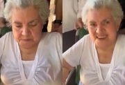 VIDEO: La emoción de “Doña Piru” al enterarse que será bisabuela