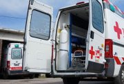 Ruta 34: Paciente y acompañante resultaron heridos al chocar la ambulancia en la que viajaban