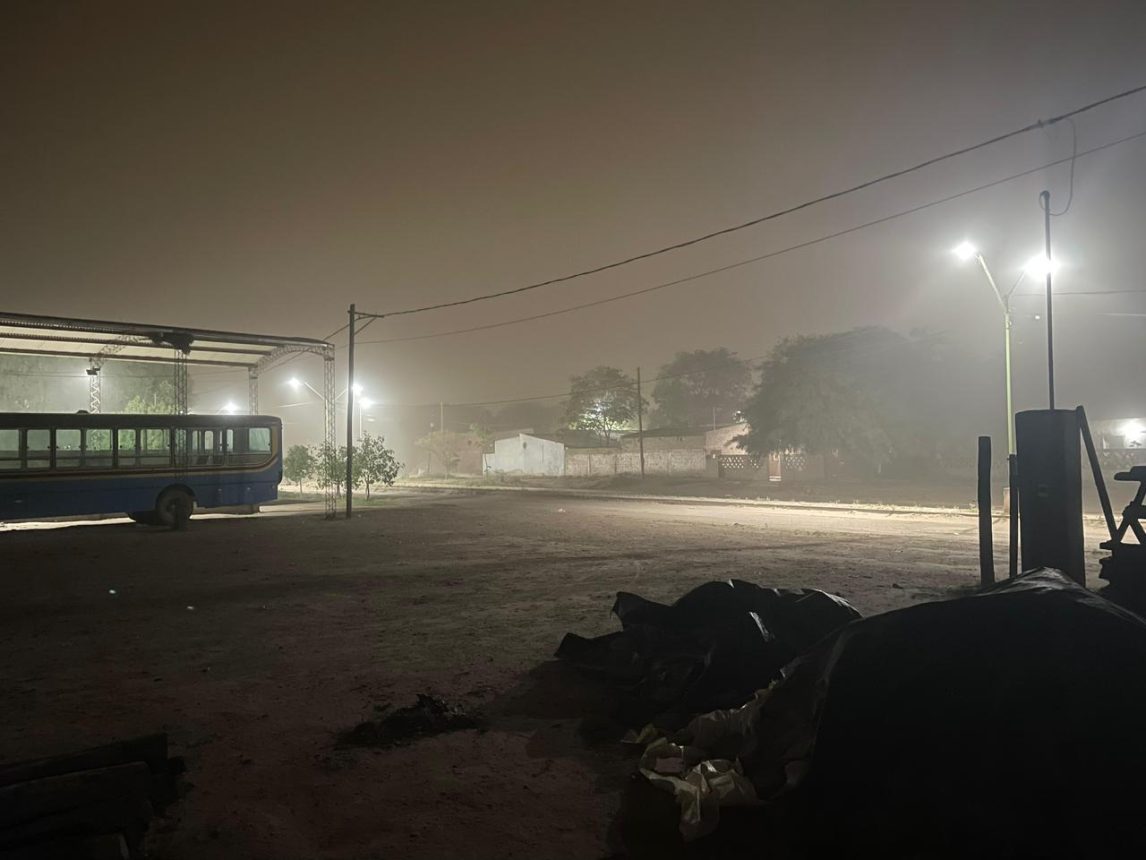 Vecinos de Tintina, alarmados por una tormenta de tierra: “Caía como si fuera que la tiraban del cielo”