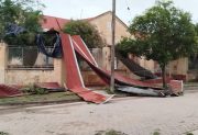 Suspenden de clases en la escuela “Hipólito Yrigoyen” por los graves daños causados por el Temporal