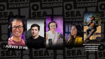 🔔Se viene una histórica entrevista del MOCASE esta noche en “O sea, Digamos” por Info Stream