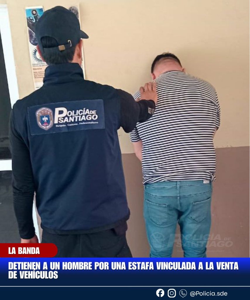 El Cruce: Apresan a sujeto que ofrecía en venta un auto secuestrado por la policía