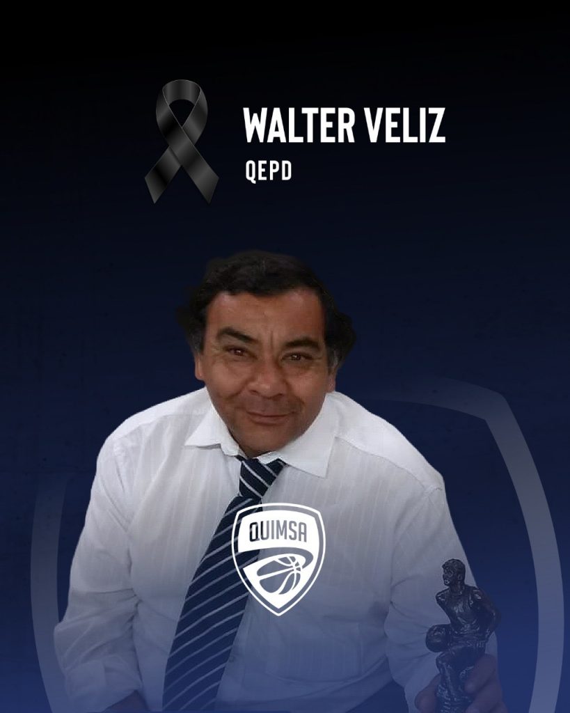 Quimsa despide con profundo dolor a Walter Véliz, histórico integrante de la mesa de control